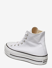 Converse - Chuck Taylor All Star Lift - sporta apavi ar augstu augšdaļu - white/black/white - 2