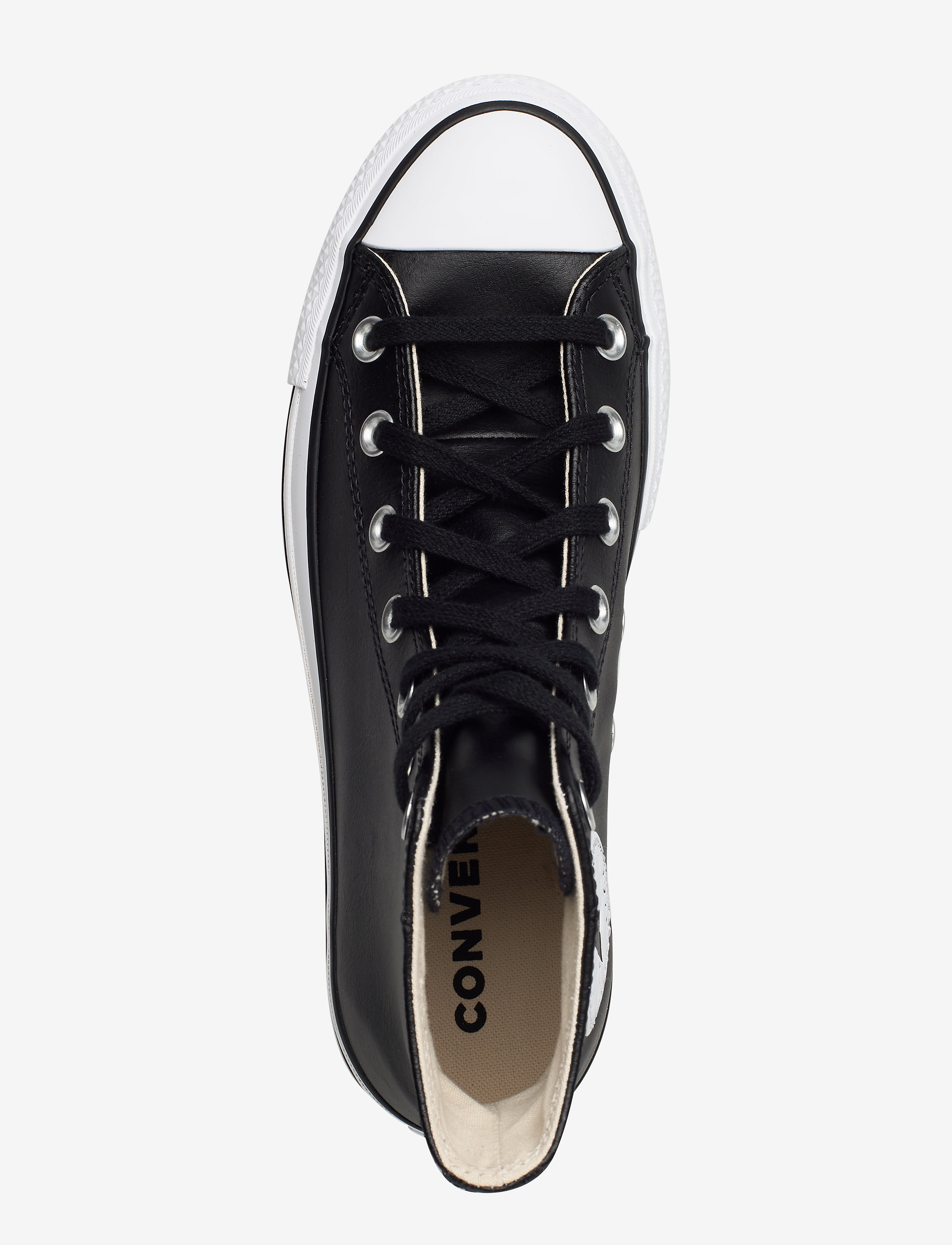 Converse - CHUCK TAYLOR ALL STAR LIFT - hohe sneaker - black/black/white - 3