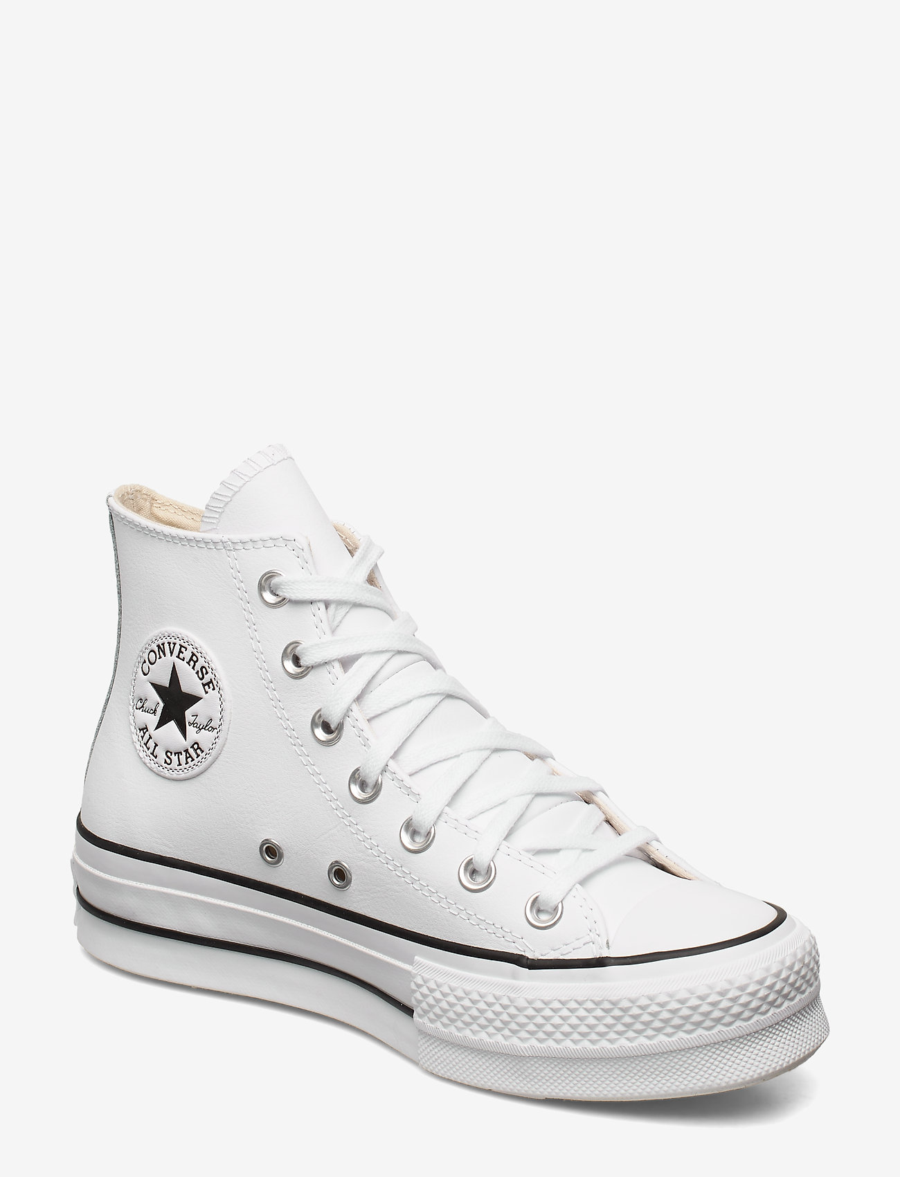 Converse - Chuck Taylor All Star Lift - high tops - white/black/white - 0