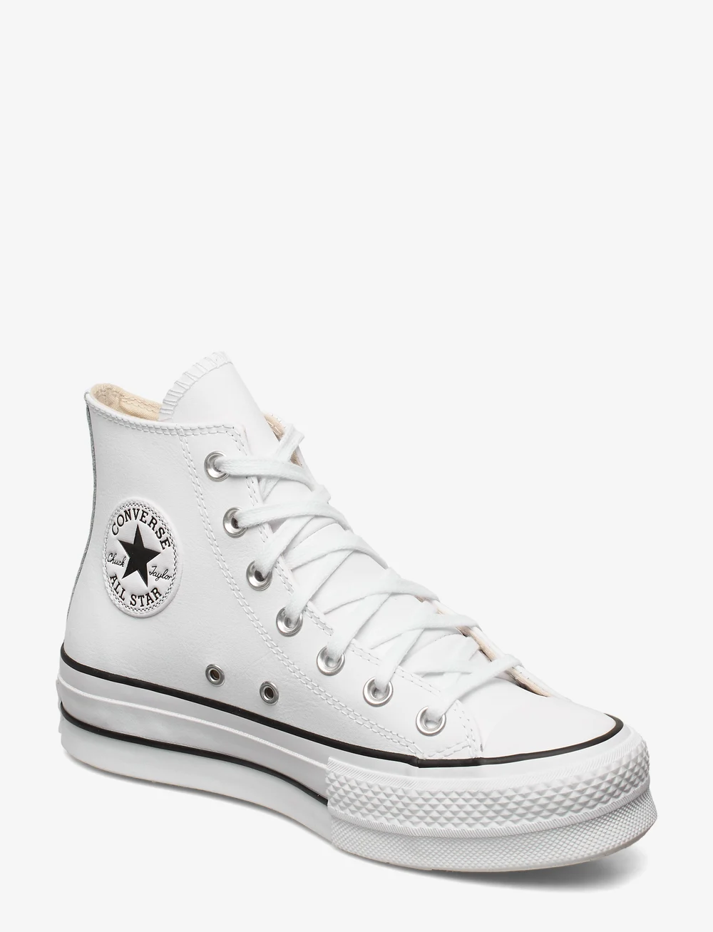 Converse - Chuck Taylor All Star Lift - madala säärega tossud - white/black/white - 0