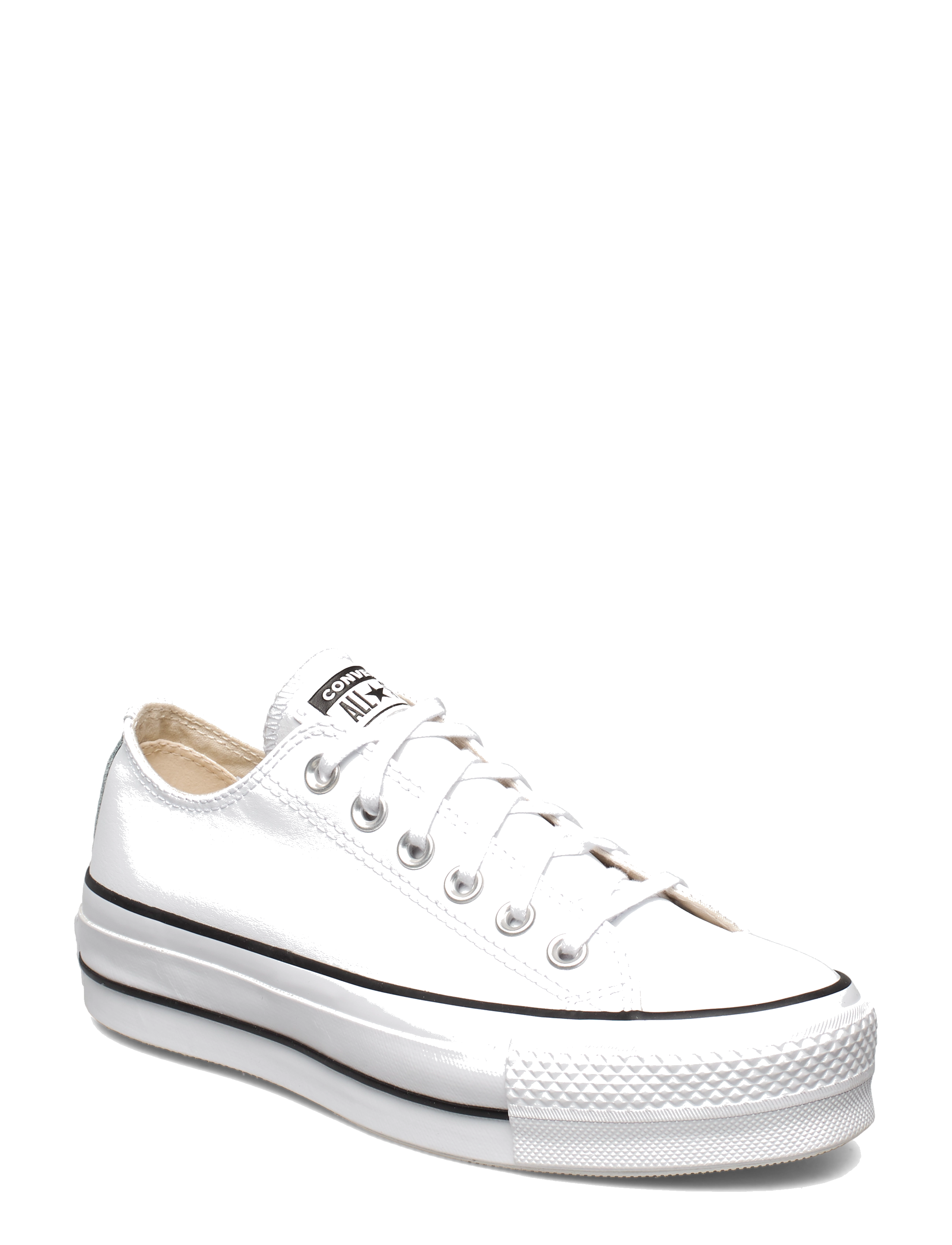 Converse CHUCK TAYLOR ALL STAR LIFT - Sko - WHITE/BLACK/WHITE / white