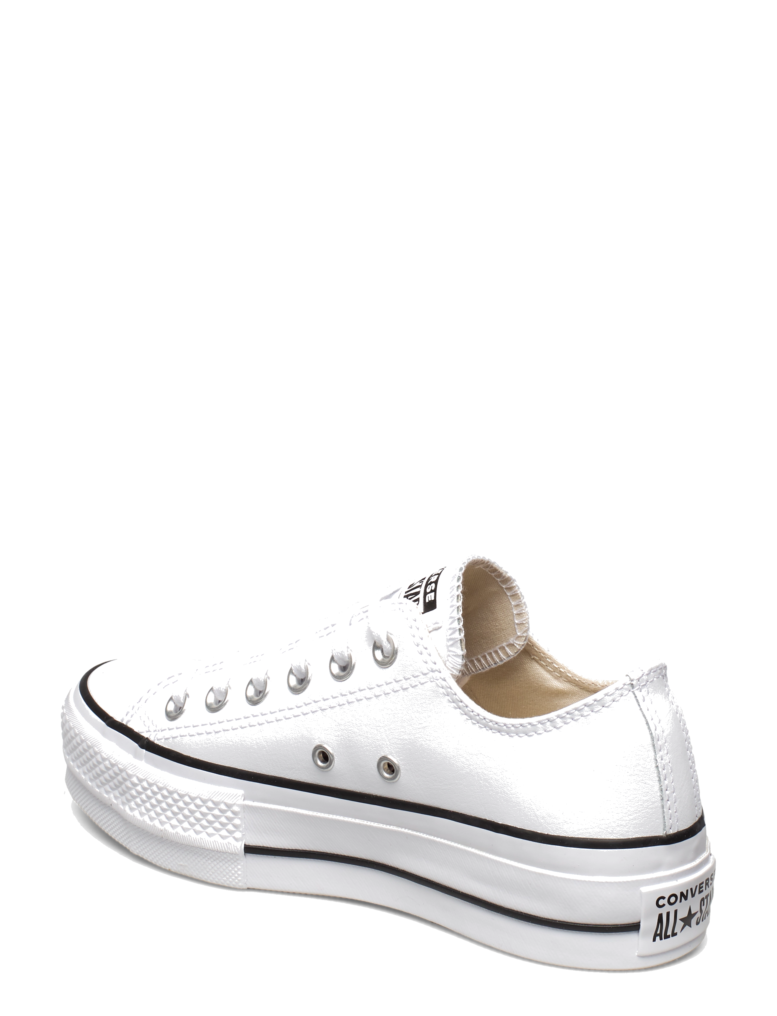 Converse - CHUCK TAYLOR ALL STAR LIFT - niedriger schnitt - white/black/white - 2
