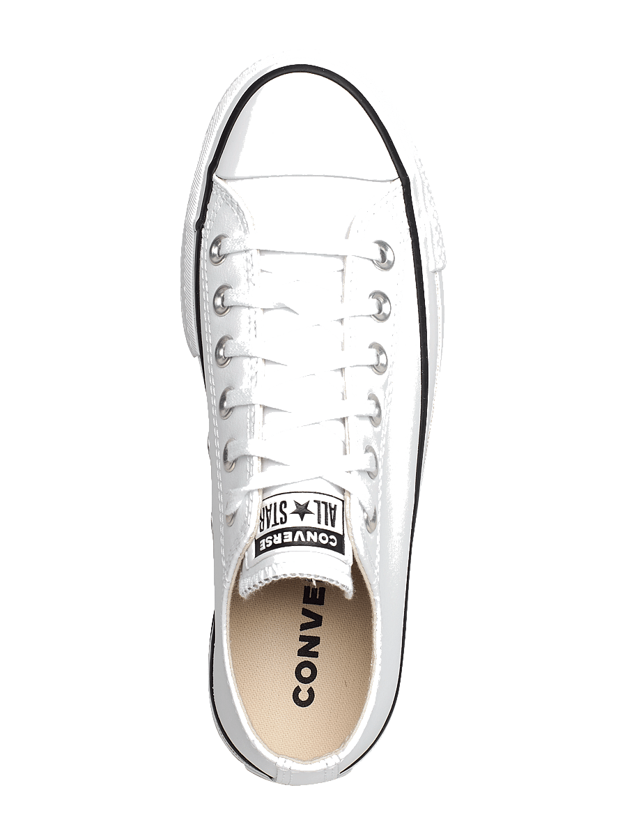 Converse - CHUCK TAYLOR ALL STAR LIFT - niedrige sneakers - white/black/white - 3