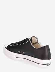 Converse - Chuck Taylor All Star Lift - sporta apavi ar zemu augšdaļu - black/black/white - 2