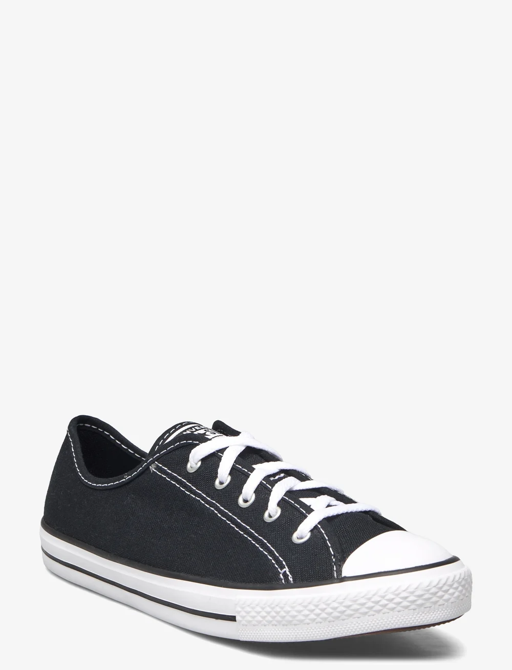 Converse - CTAS DAINTY OX BLACK/WHITE/BLACK - lave sneakers - black/white/black - 0