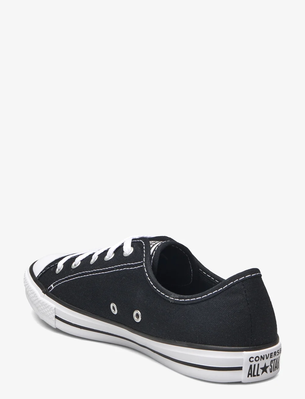 Converse - CTAS DAINTY OX BLACK/WHITE/BLACK - lave sneakers - black/white/black - 2