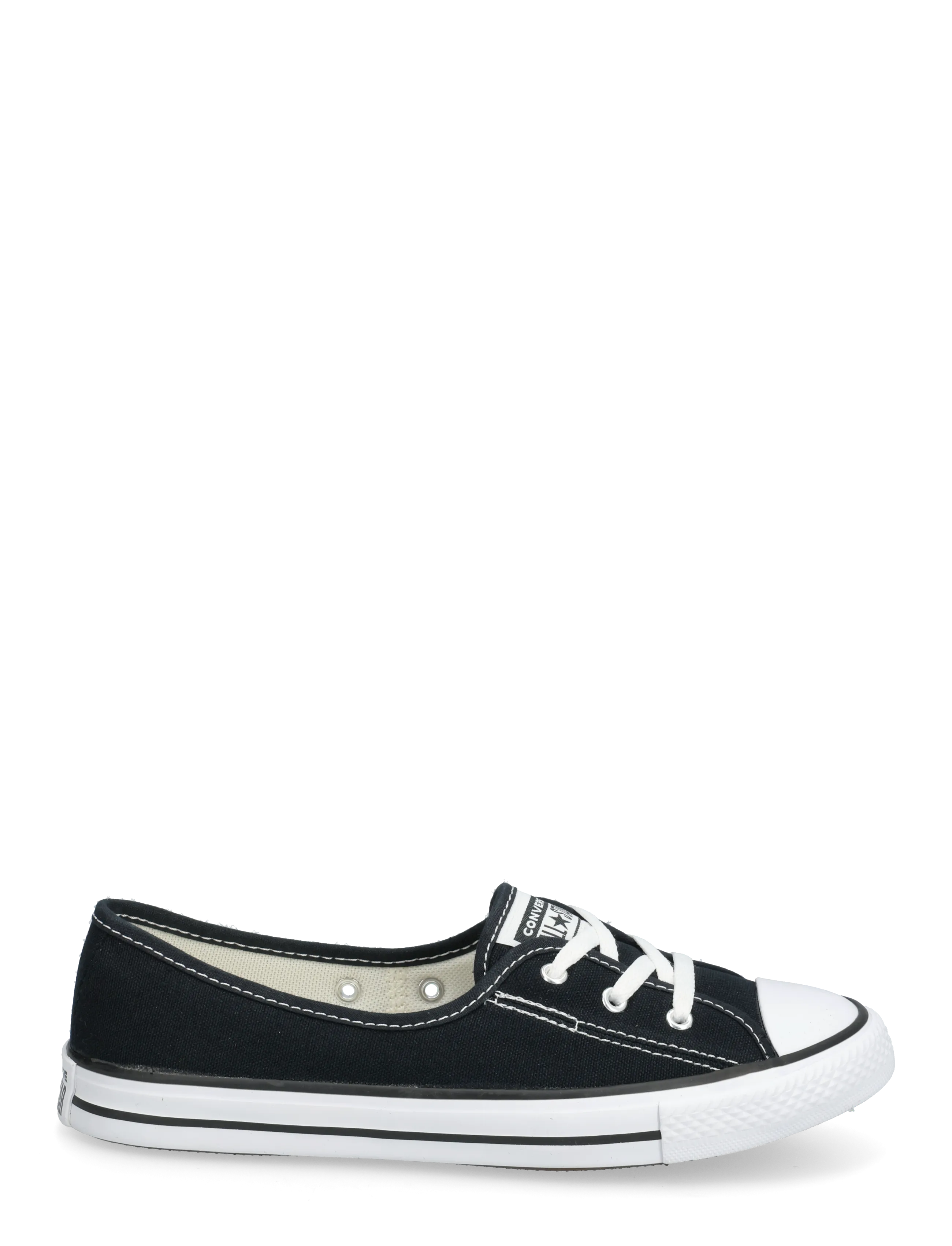 Converse - Chuck Taylor All Star Ballet Lace - sporta apavi ar zemu augšdaļu - black/white/black - 1