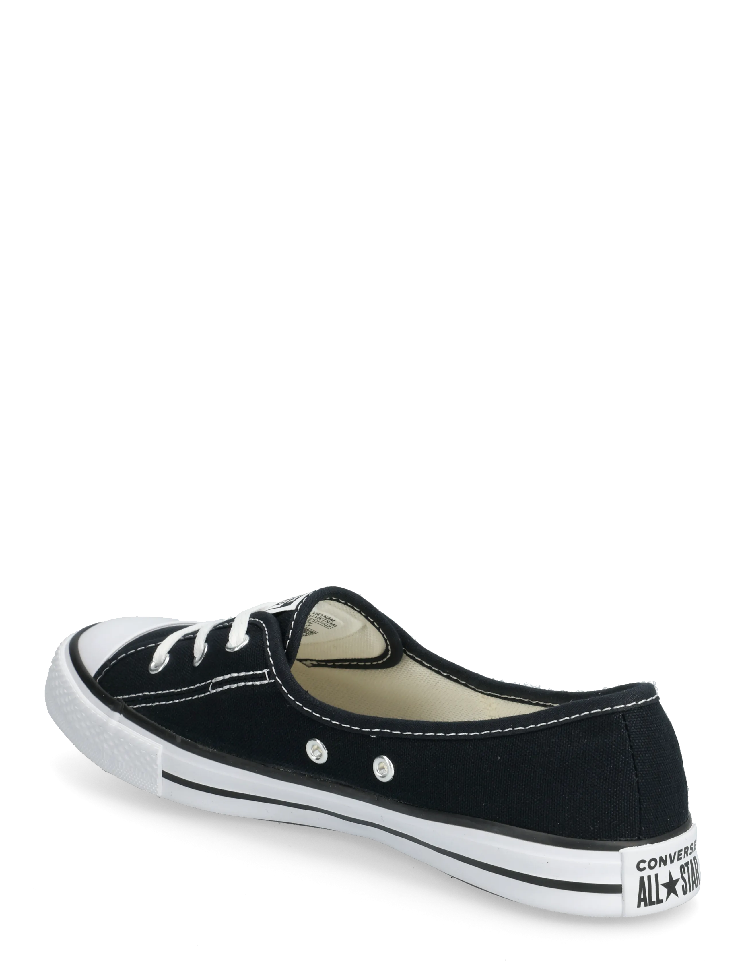 Converse - Chuck Taylor All Star Ballet Lace - sporta apavi ar zemu augšdaļu - black/white/black - 2