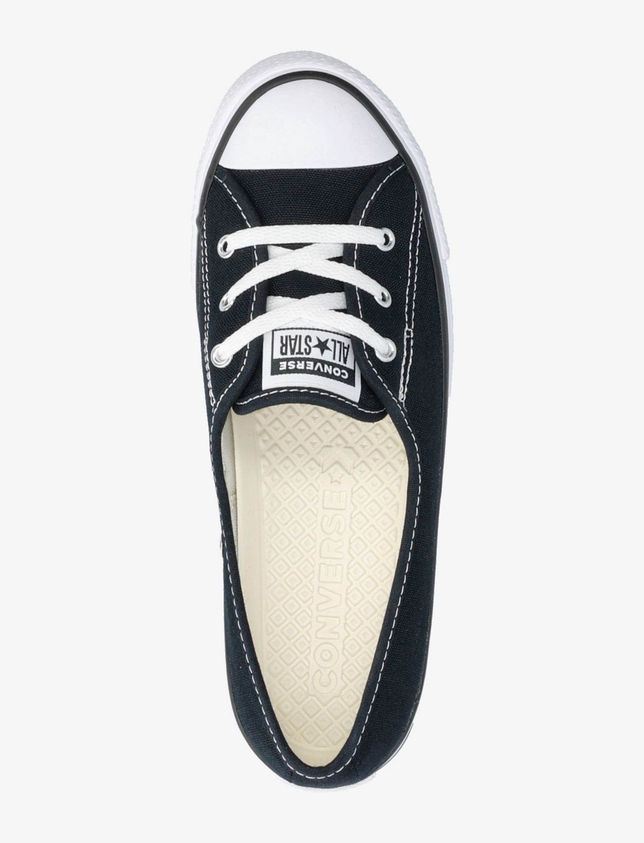 Converse - Chuck Taylor All Star Ballet Lace - niedrige sneakers - black/white/black - 3