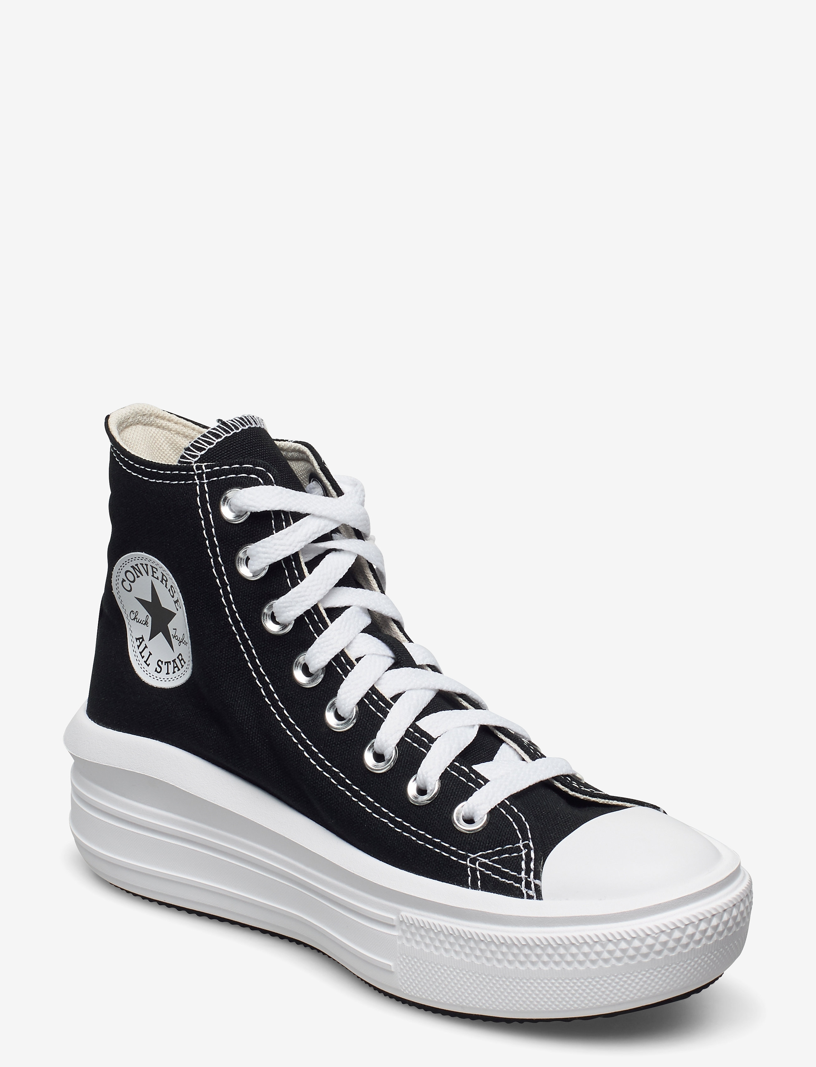 Converse CHUCK TAYLOR ALL STAR MOVE - CONVERSE - BLACK/NATURAL IVORY/WHITE / black