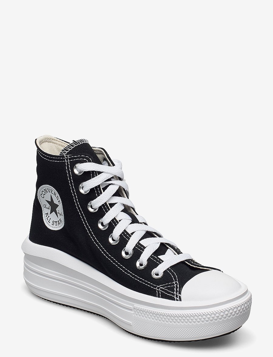 Converse - Chuck Taylor All Star Move - høje sneakers - black/natural ivory/white - 0