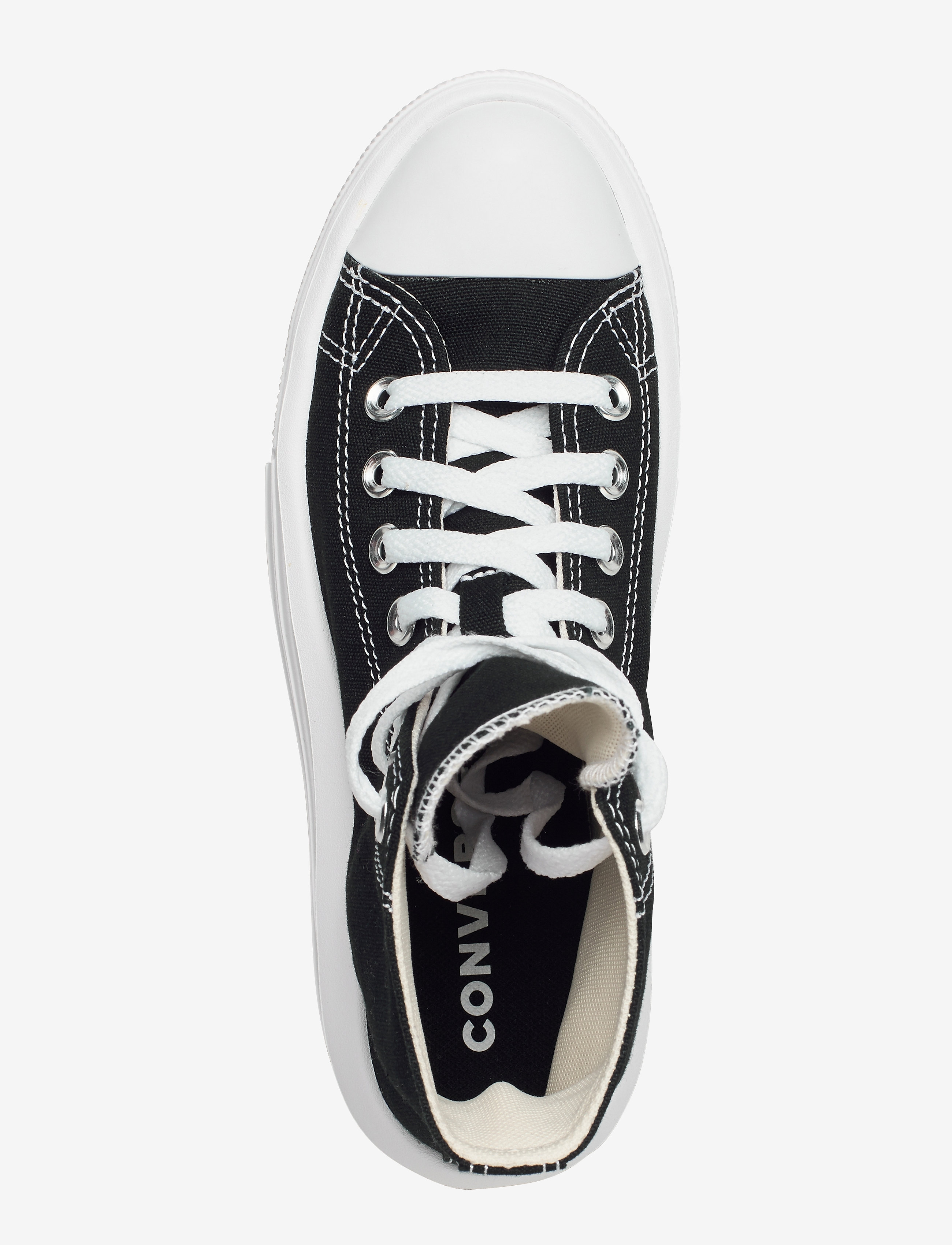 Converse - CHUCK TAYLOR ALL STAR MOVE - black/natural ivory/white - 3