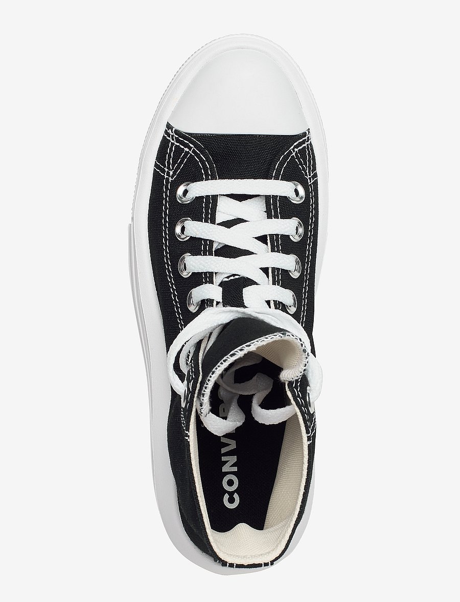 Converse - Chuck Taylor All Star Move - høje sneakers - black/natural ivory/white - 3
