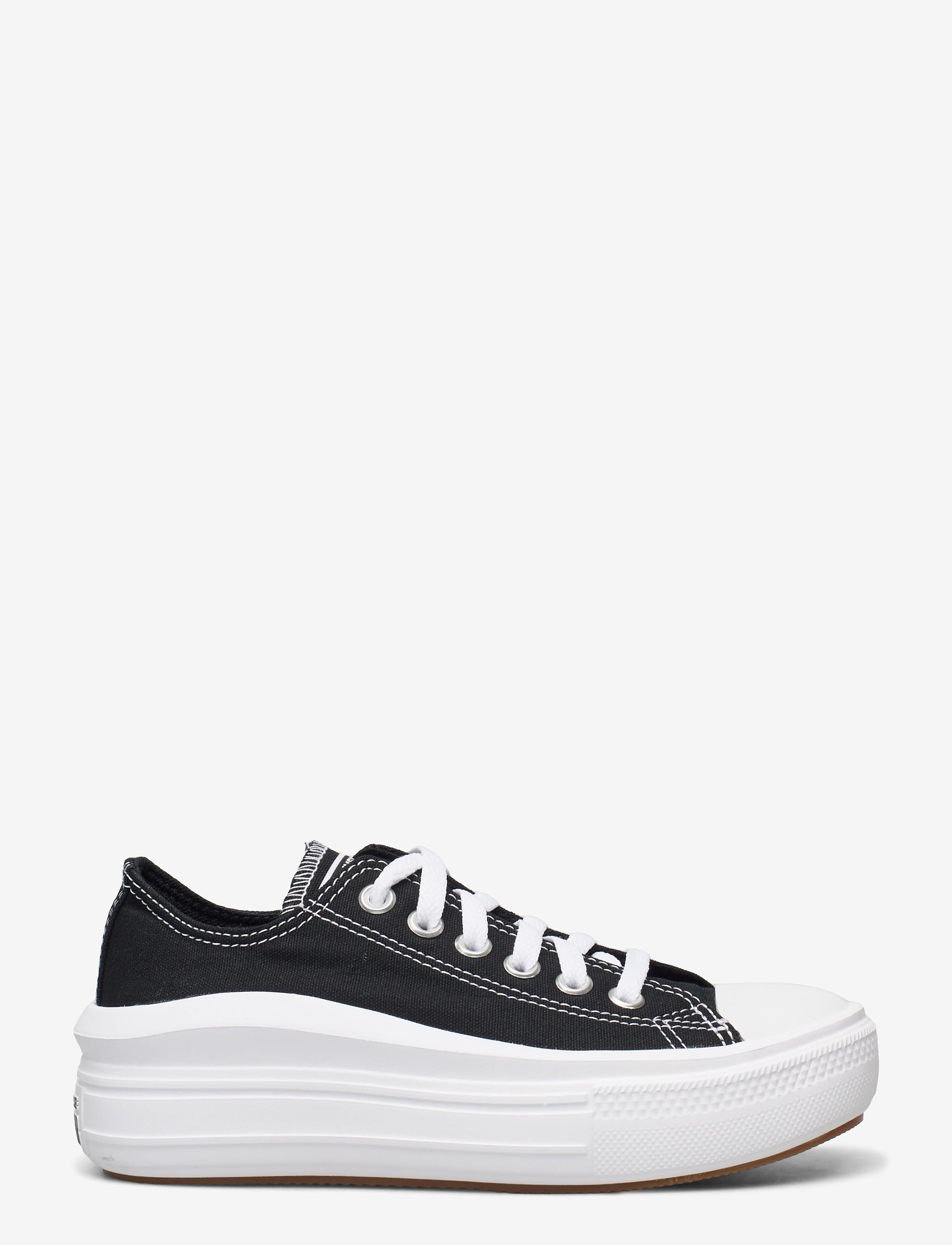 Converse - Chuck Taylor All Star Move - sporta apavi ar zemu augšdaļu - black/white/white - 1