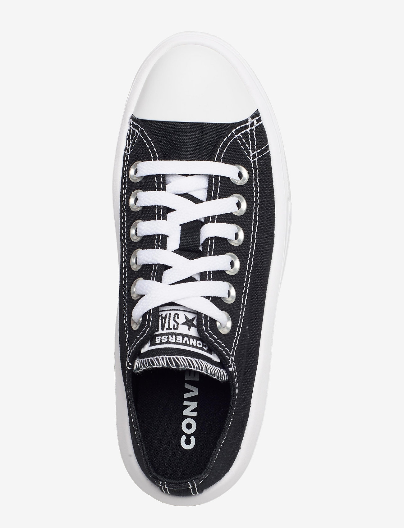 Converse - Chuck Taylor All Star Move - lave sneakers - black/white/white - 3