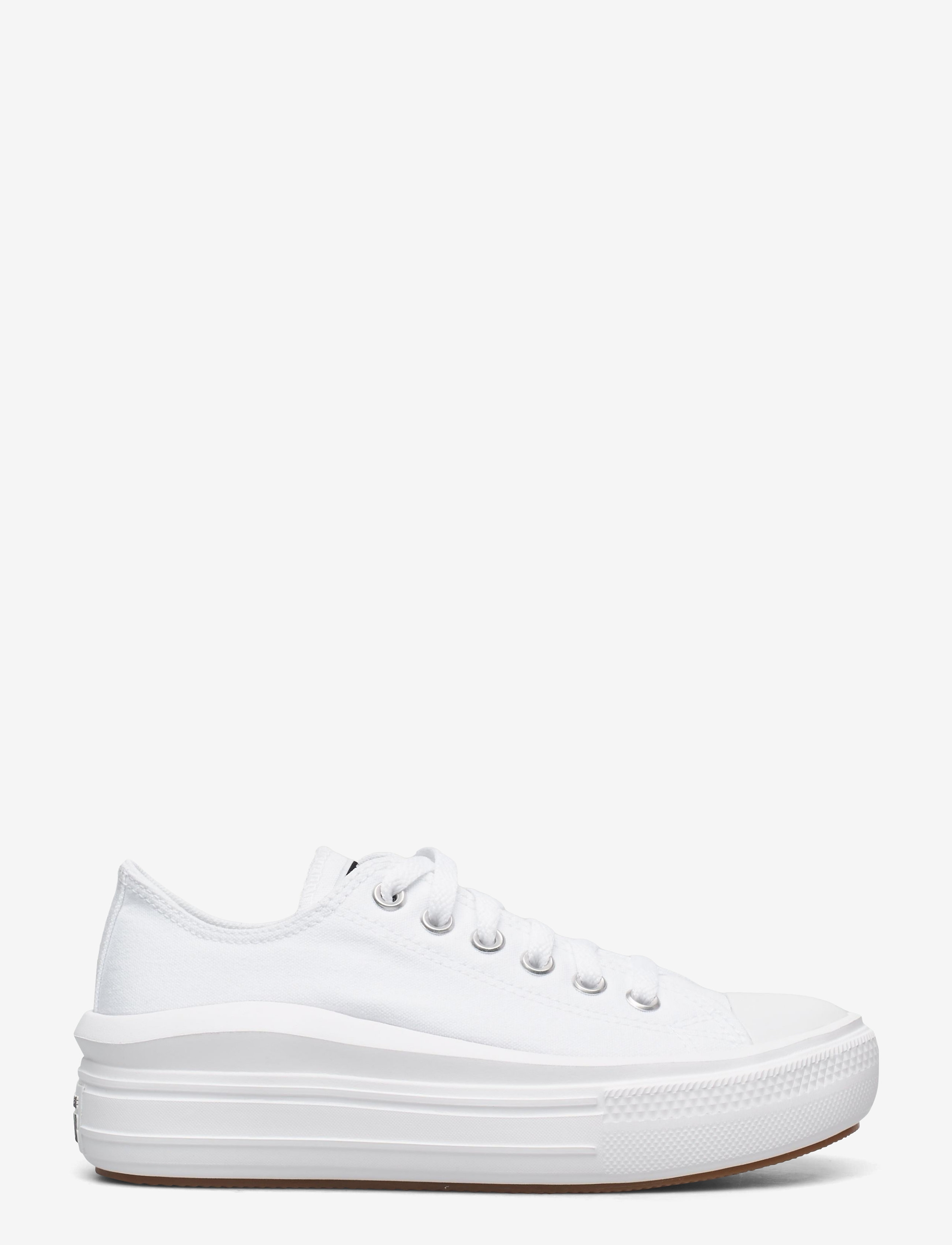Converse - Chuck Taylor All Star Move - niedrige sneakers - white/white/white - 1
