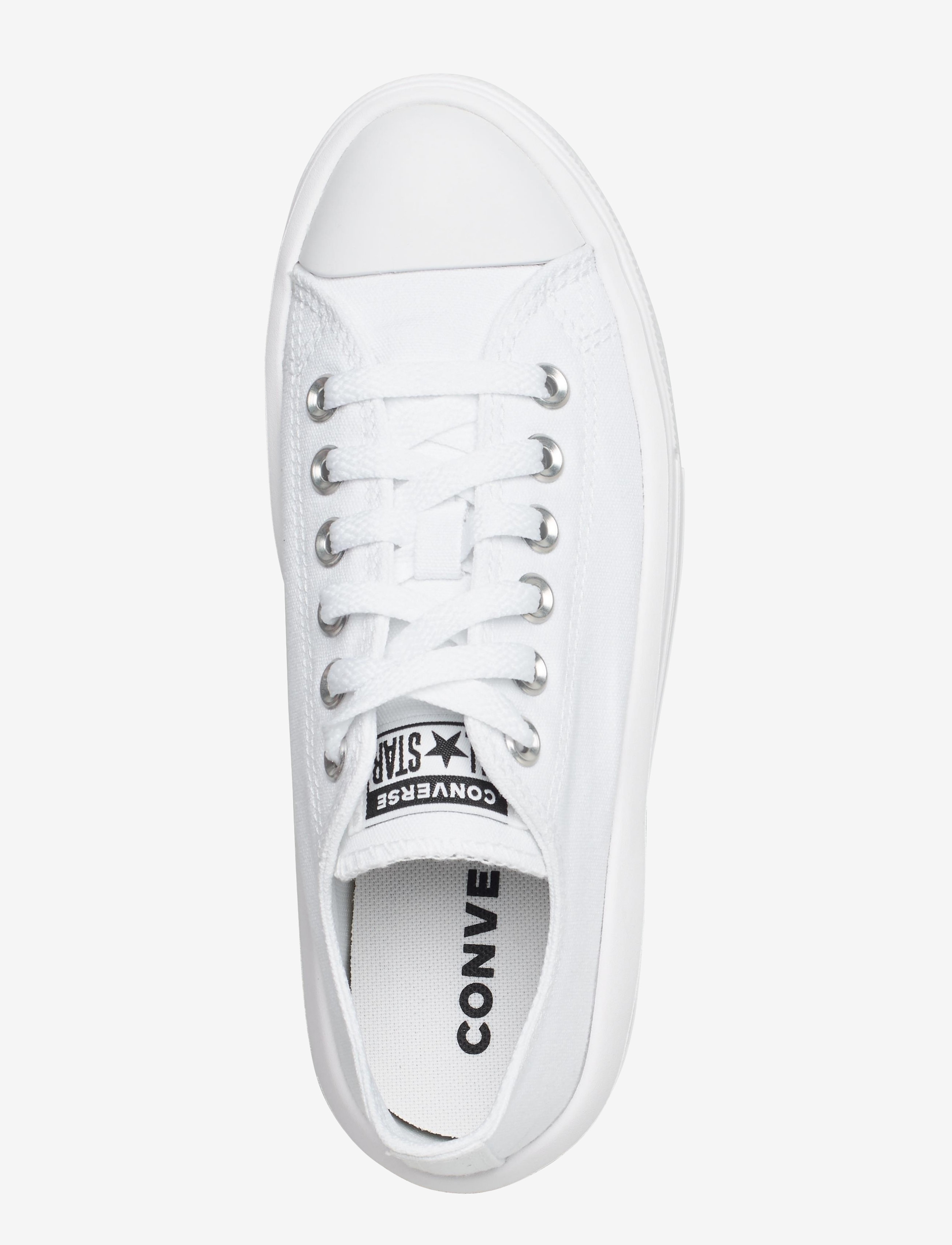Converse - Chuck Taylor All Star Move - niedrige sneakers - white/white/white - 3