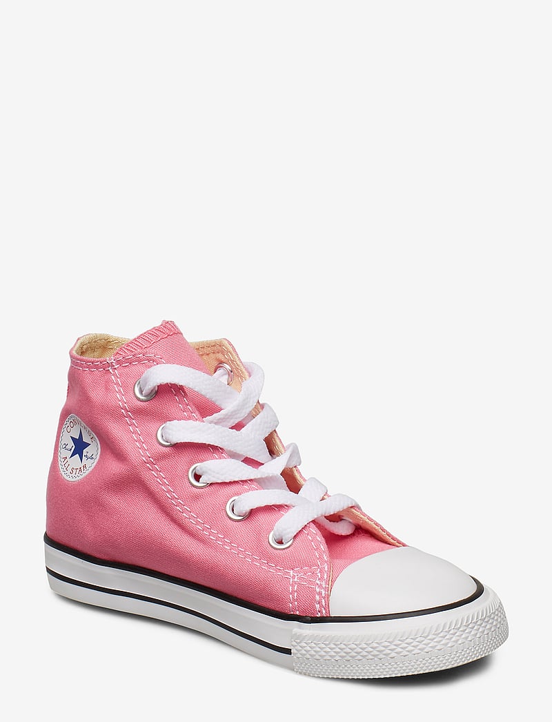 Converse - Chuck Taylor All Star - canva botased - pink - 0