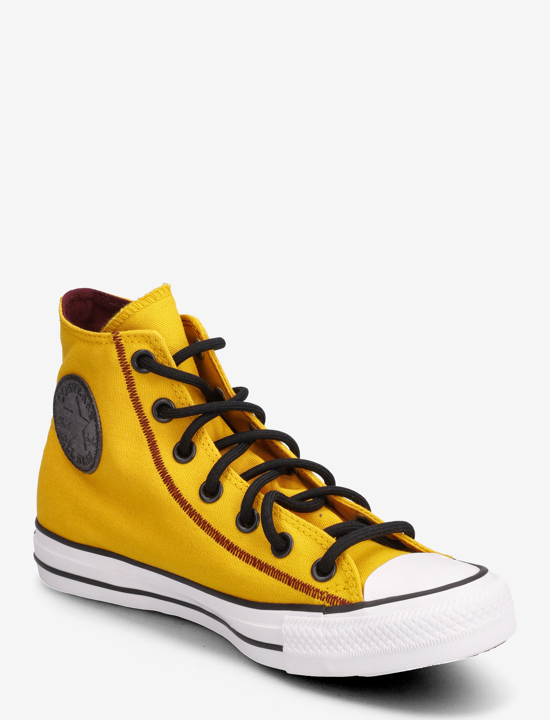 Black and yellow converse chuck taylors best sale