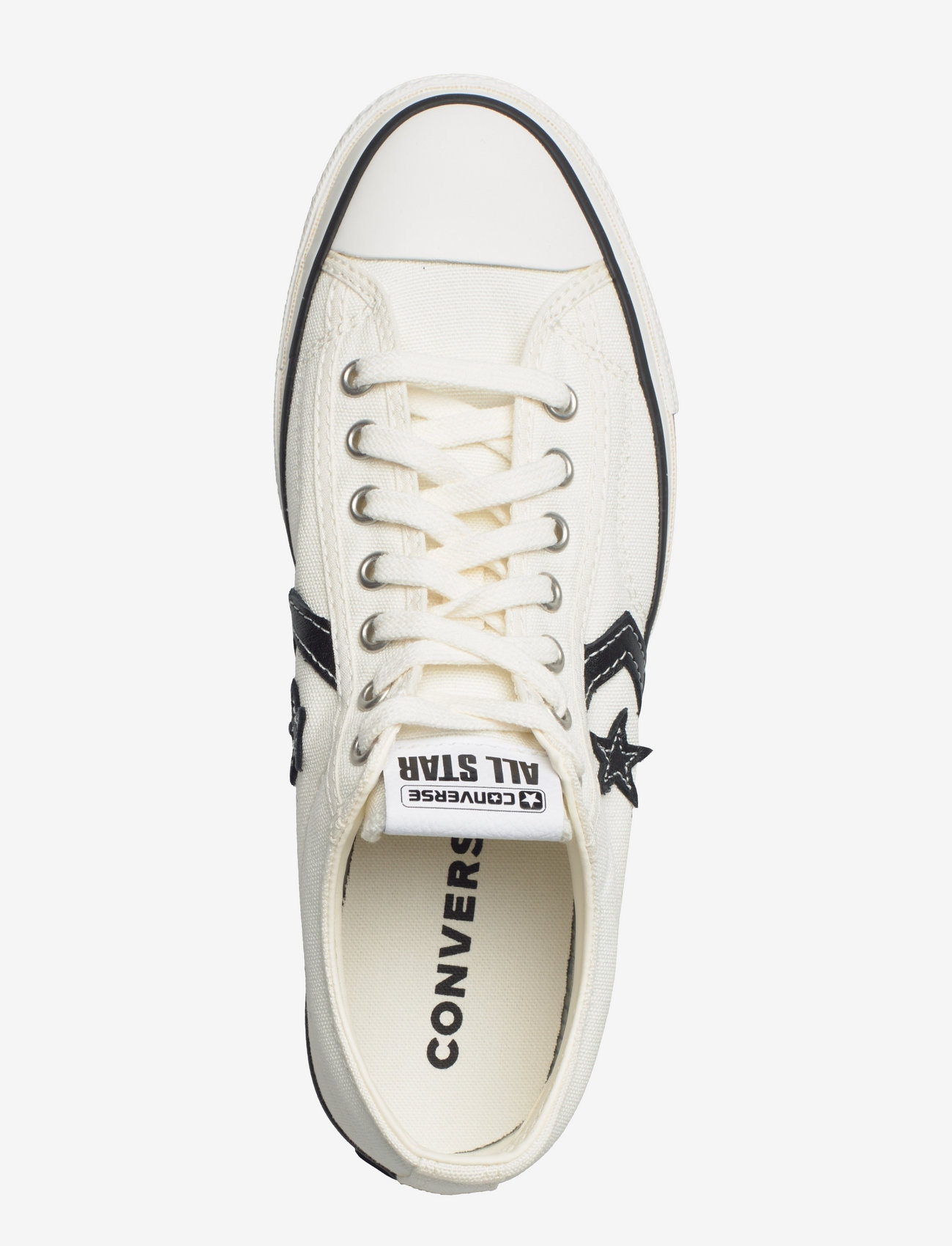 Converse - Star Player 76 - niedriger schnitt - vintage white/black - 3