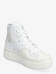 Converse - Chuck Taylor All Star Construct - sporta apavi ar augstu augšdaļu - white/egret/yellow - 0