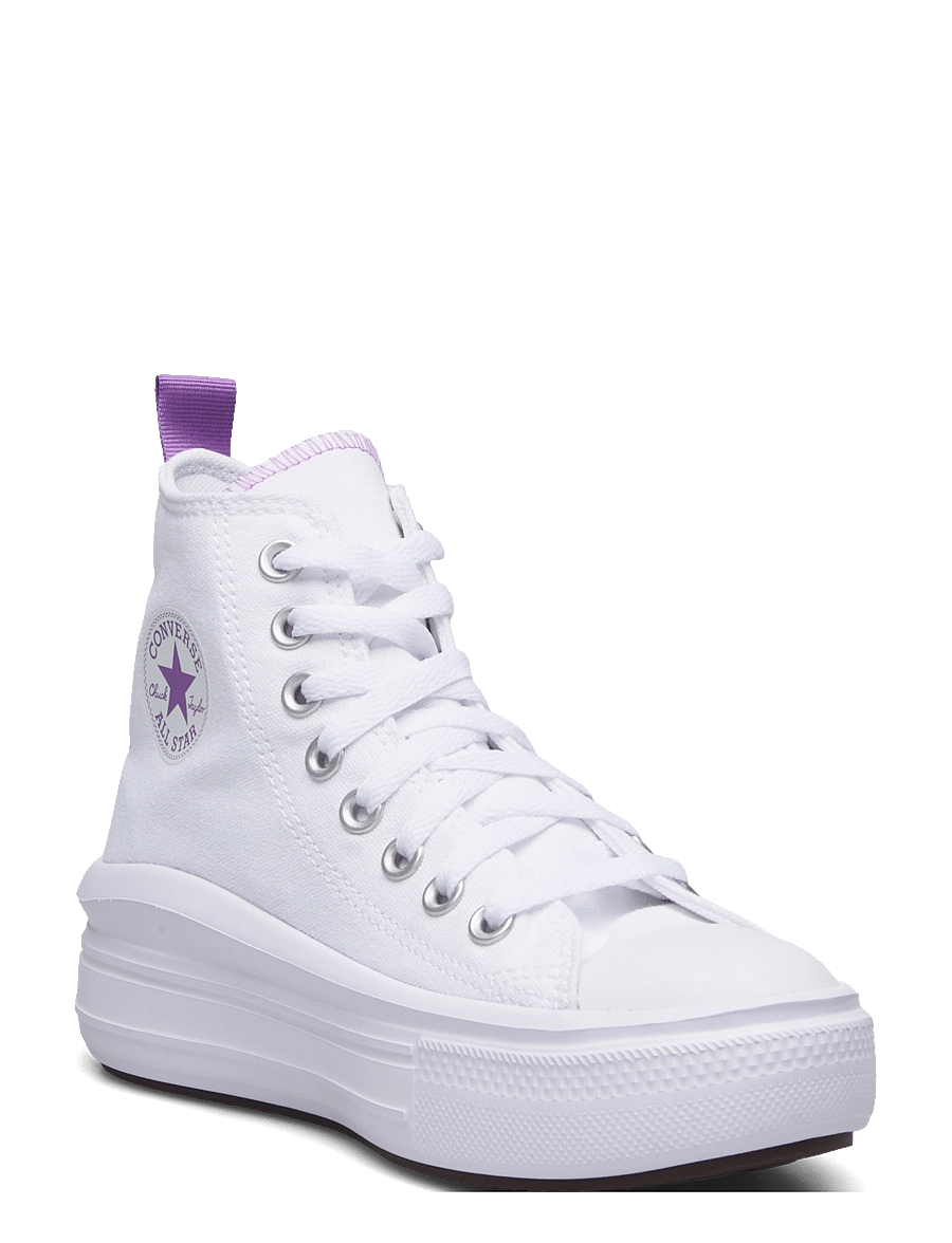 Converse - Chuck Taylor All Star Move - hoher schnitt - white/pixel purple/white - 0