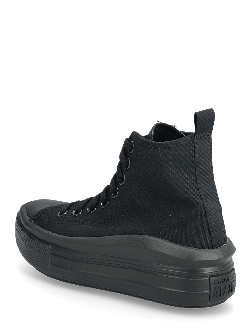 Converse - Chuck Taylor All Star Move - ar augstu augšdaļu - black/black/dk smoke grey - 2