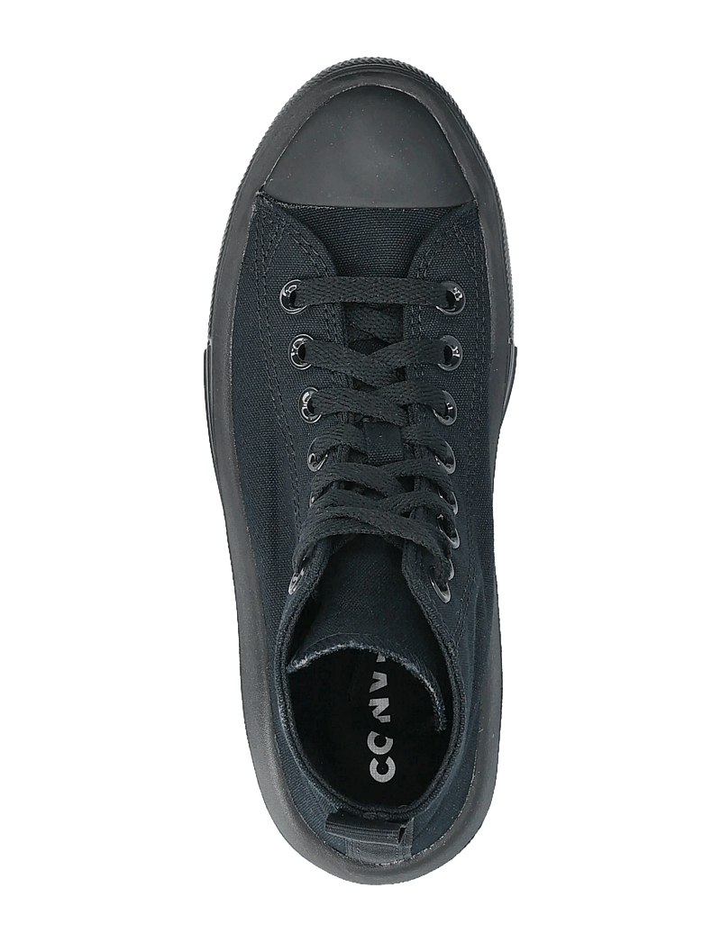Converse - Chuck Taylor All Star Move - ar augstu augšdaļu - black/black/dk smoke grey - 3