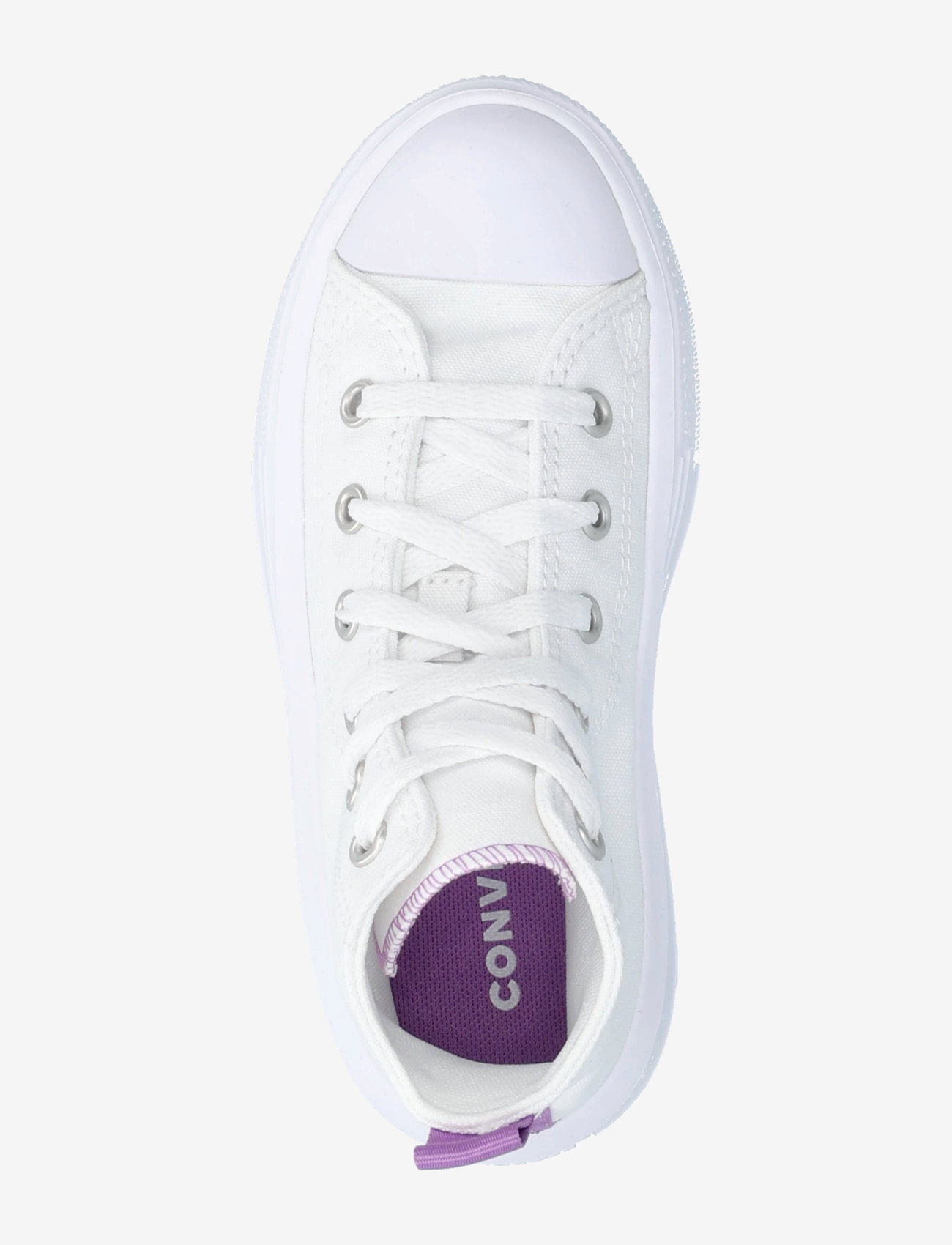 Converse - Chuck Taylor All Star Move - høje sneakers - white/pixel purple/white - 3