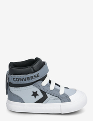 Converse - Pro Blaze Strap - hoog sneakers - heirloom silver/black/white - 1