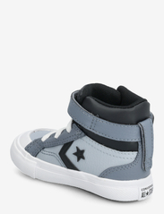 Converse - Pro Blaze Strap - hoog sneakers - heirloom silver/black/white - 2