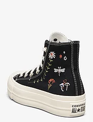 Converse - Chuck Taylor All Star Lift - hoge sneakers - black/black/egret - 2