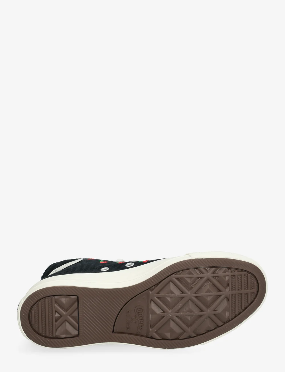 All black converse high tops size 4 sales