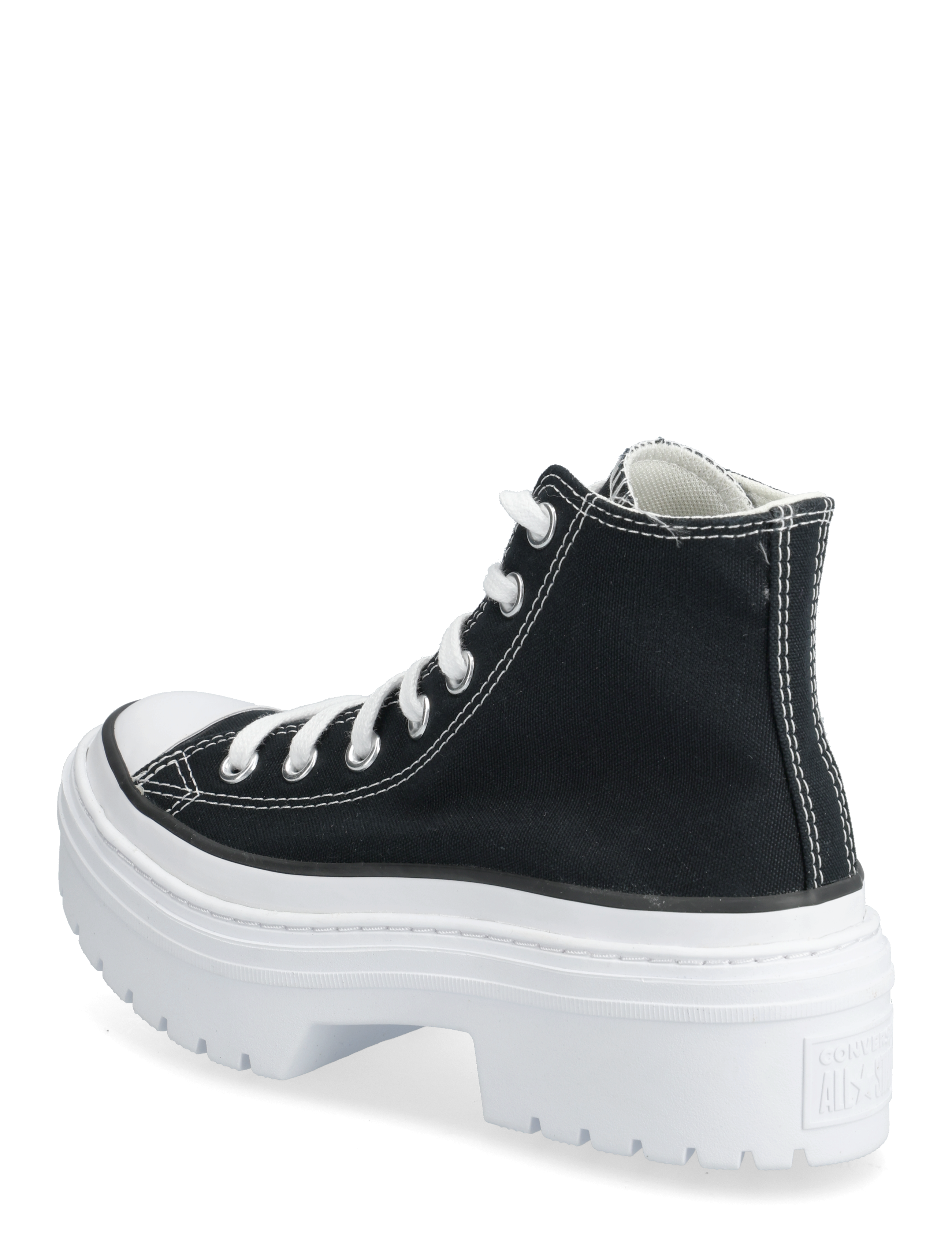 Converse - Chuck Taylor All Star Lugged Heel - high top sneakers - black/white/egret - 2