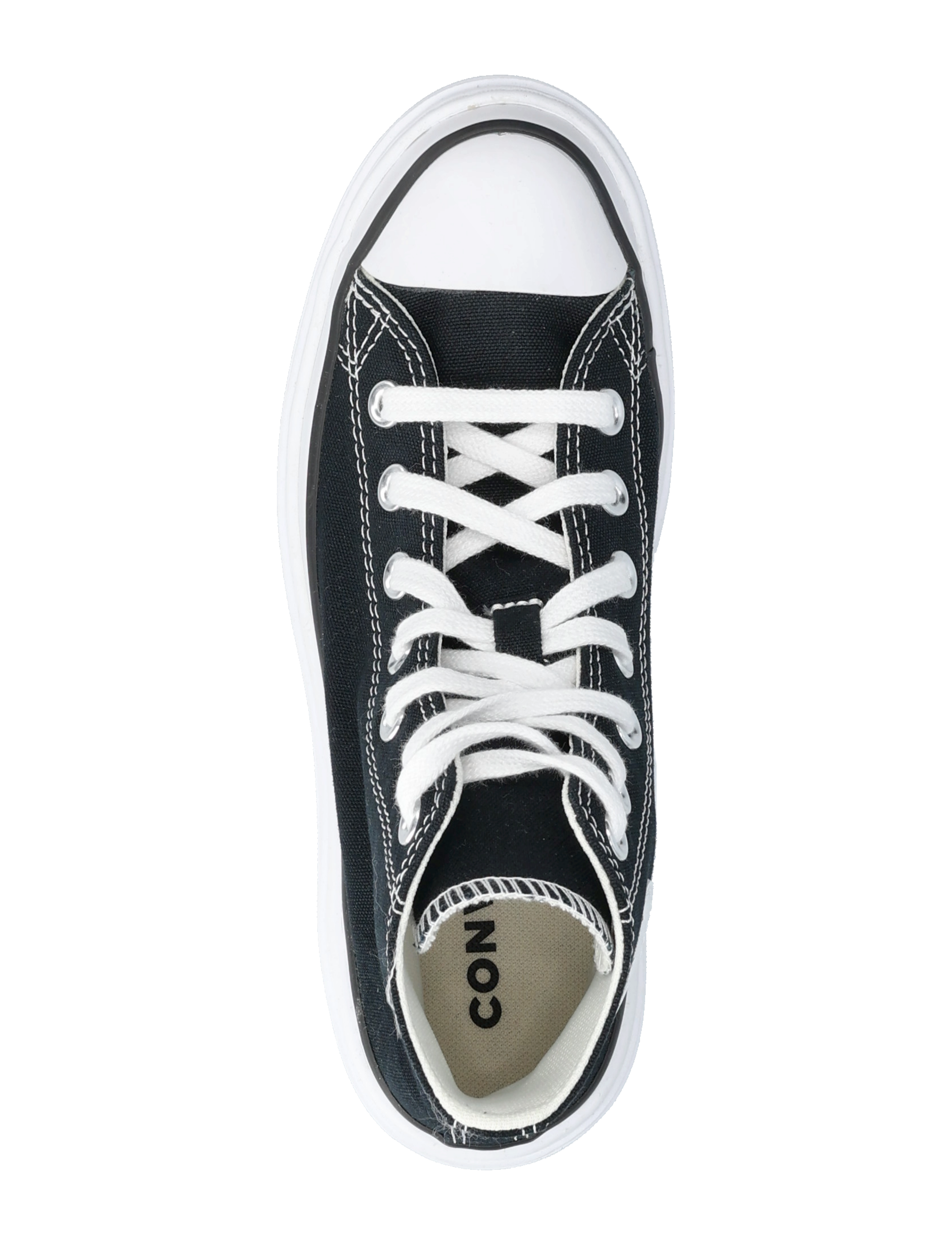Converse - Chuck Taylor All Star Lugged Heel - high top sneakers - black/white/egret - 3