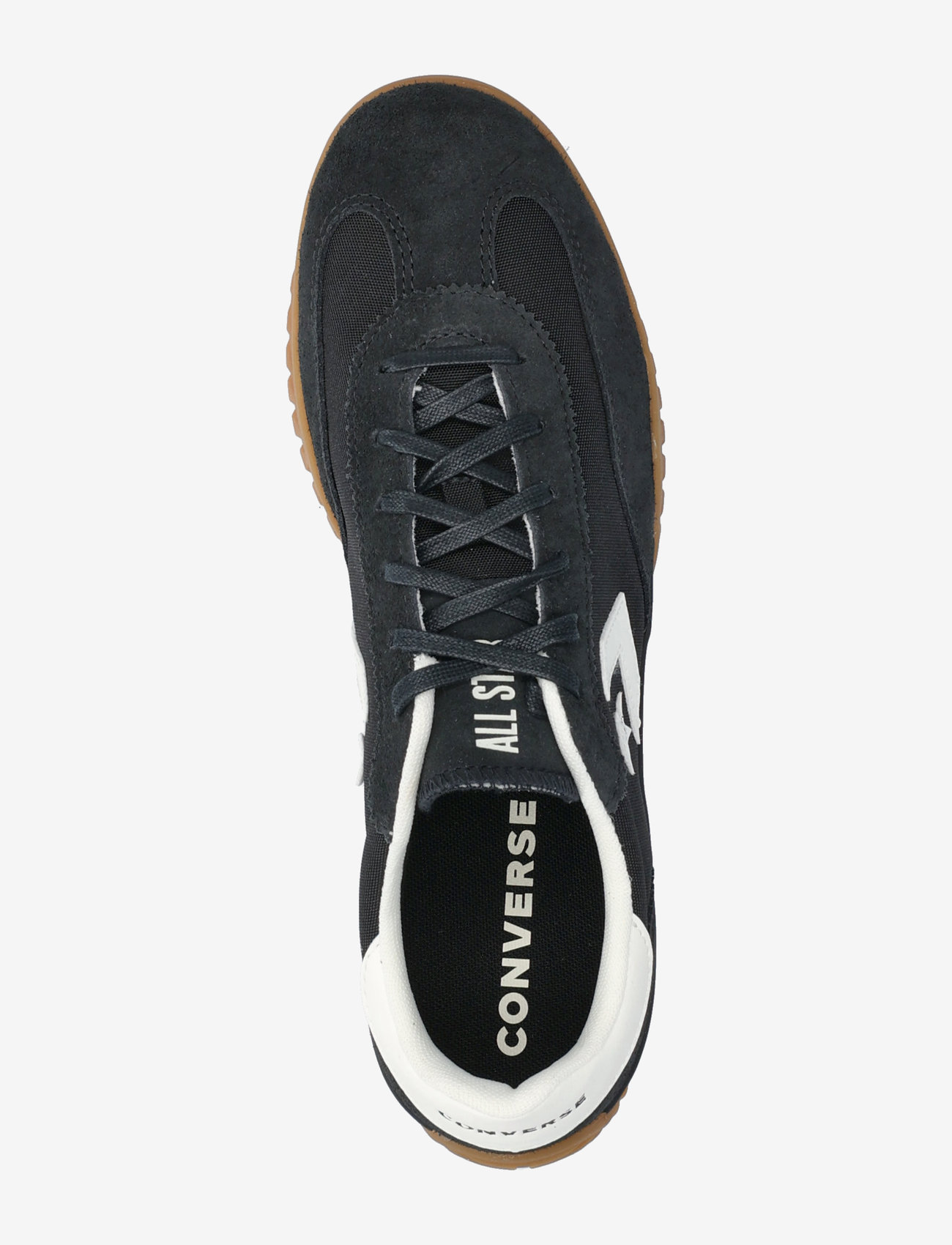 Converse - RUN STAR TRAINER OX BLACK/EGRET/HONEY - låga sneakers - black/egret/honey - 3