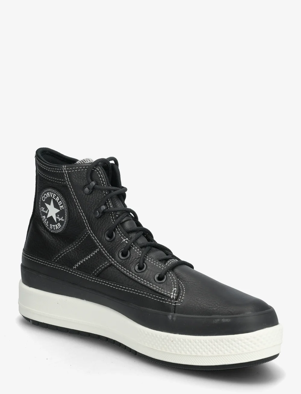 Converse - Chuck Taylor All Star Equip WP - höga sneakers - black/black/vintage white - 0