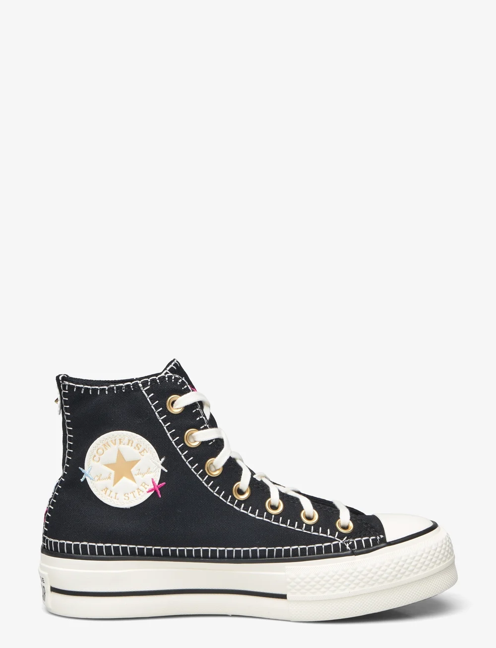 Black converse high tops price sales