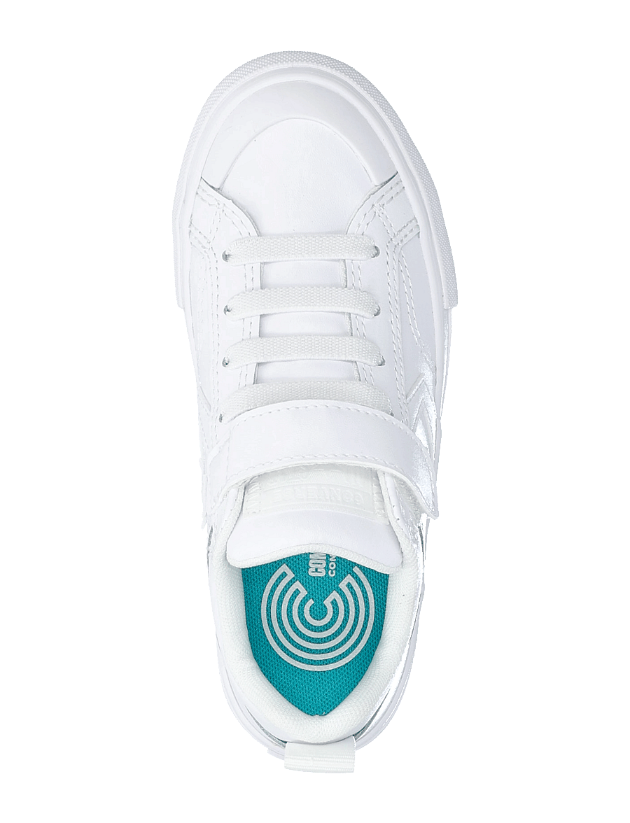 Converse - Pro Blaze Strap - lave sneakers - white/white/white - 3