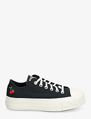 Converse - Chuck Taylor All Star Lift - låga sneakers - black/egret/red - 1