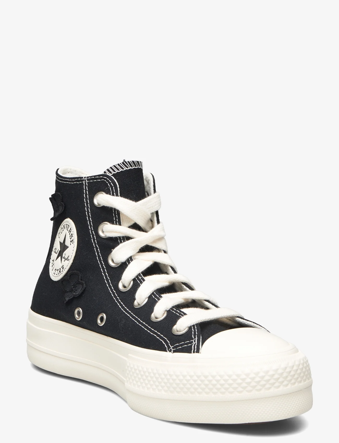 Converse - Chuck Taylor All Star Lift - hoge sneakers - black/black/egret - 0