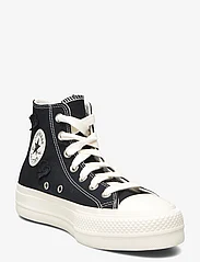 Converse - Chuck Taylor All Star Lift - höga sneakers - black/black/egret - 0