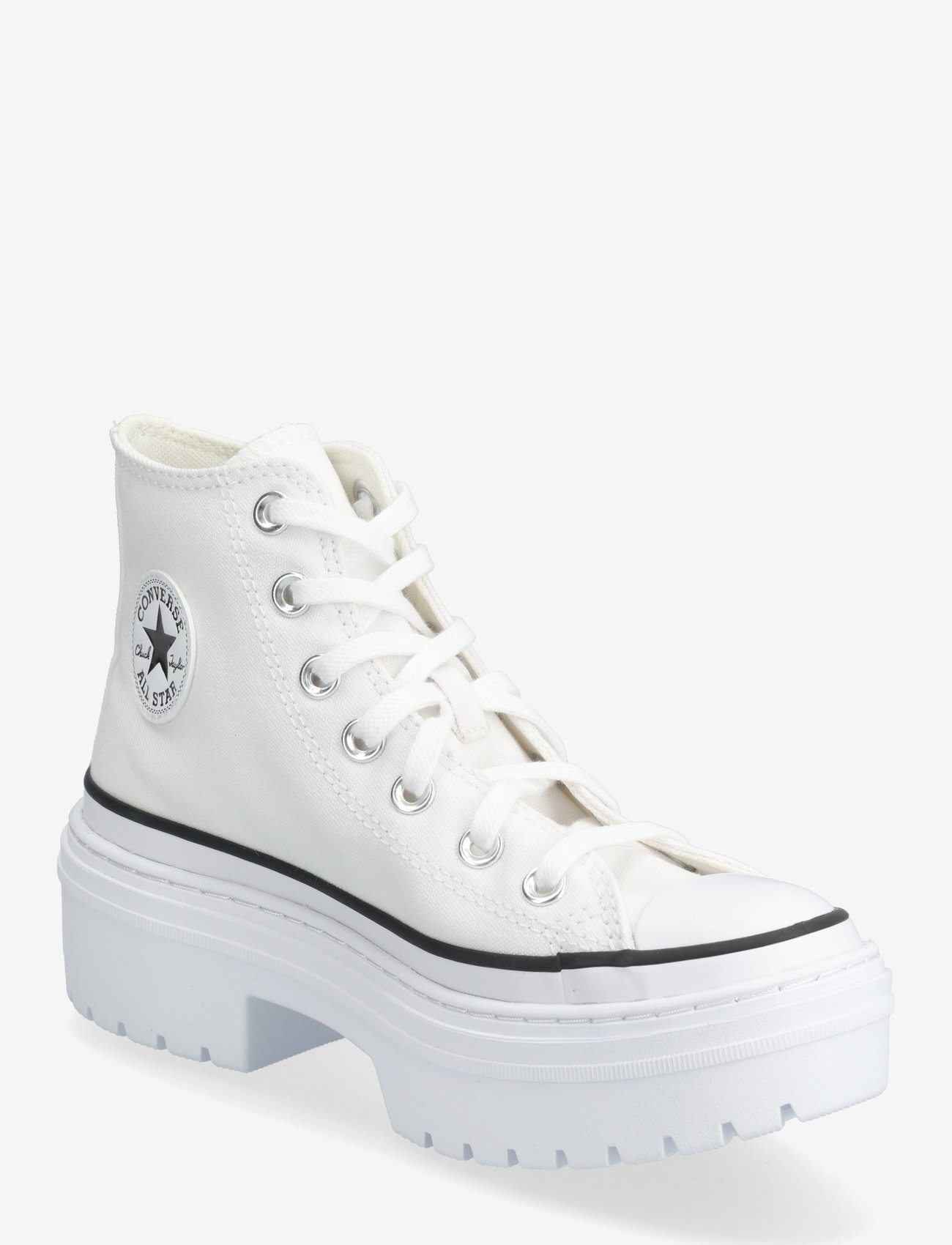 Converse Chuck Taylor All Star Lugged Heel - Sneakersy - WHITE/BLACK/EGRET / white