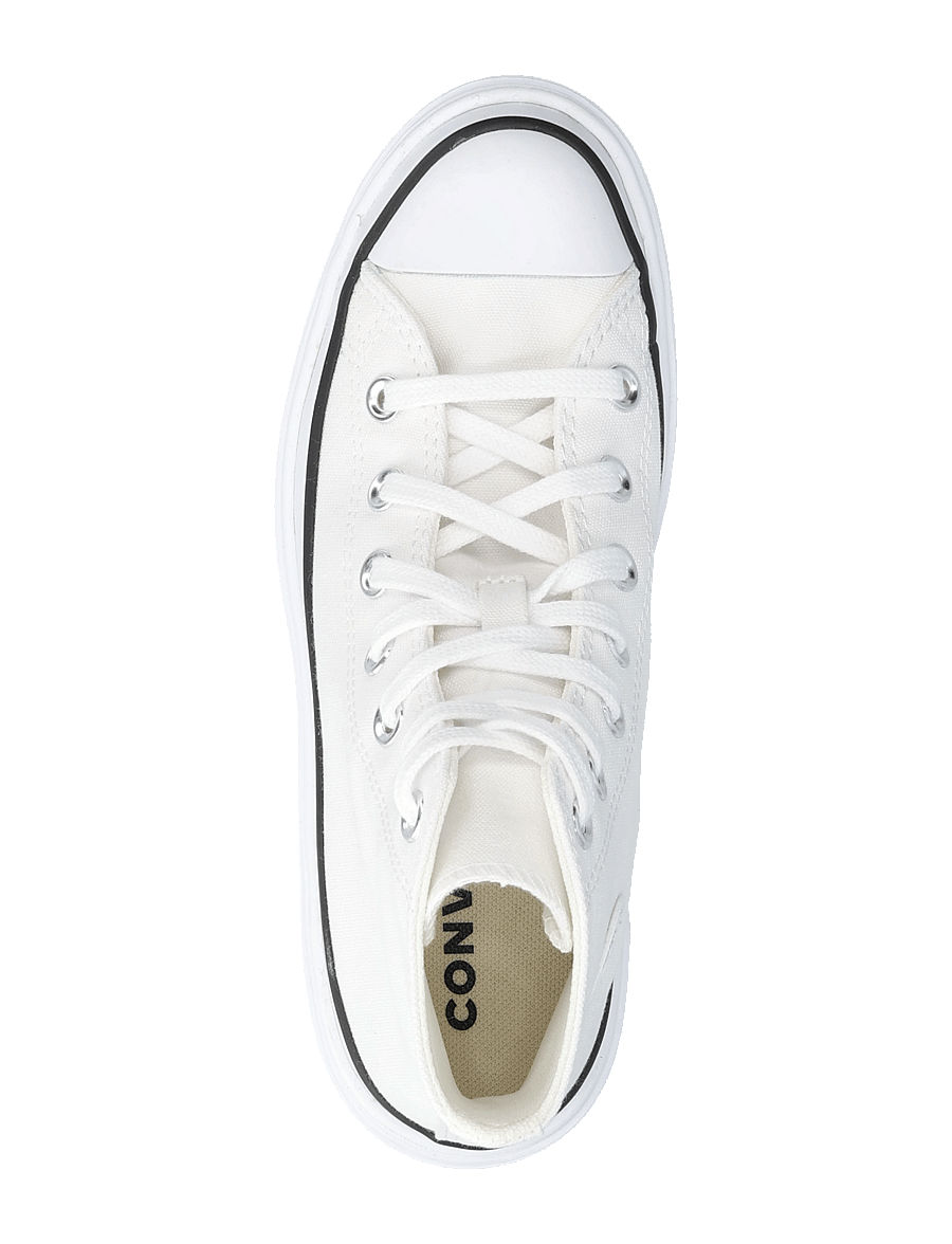 Converse - Chuck Taylor All Star Lugged Heel - høje sneakers - white/black/egret - 3