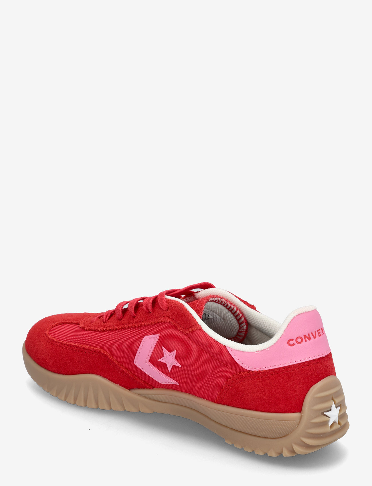 Converse - RUN STAR TRAINER OX RED/PINK/EGRET - lave sneakers - red/pink/egret - 2