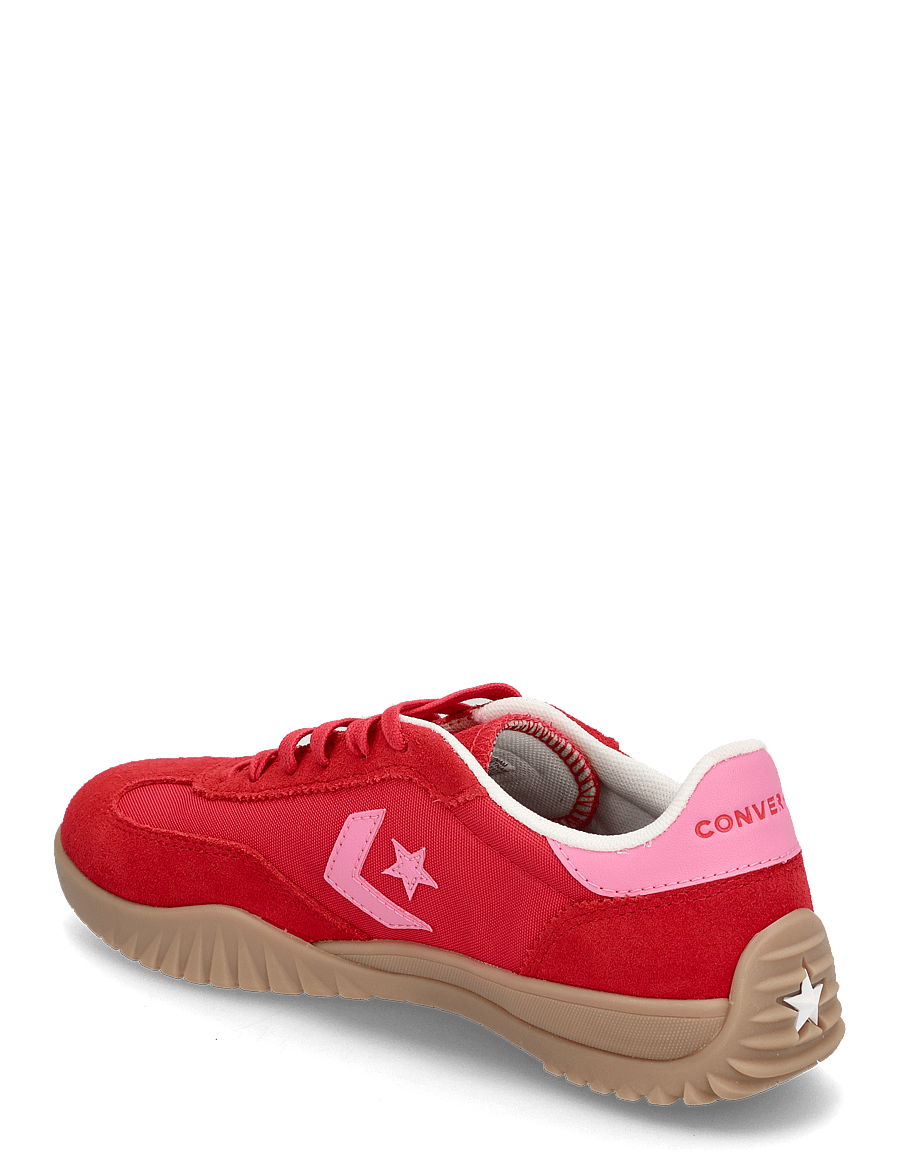 Converse - RUN STAR TRAINER OX RED/PINK/EGRET - niedriger schnitt - red/pink/egret - 2