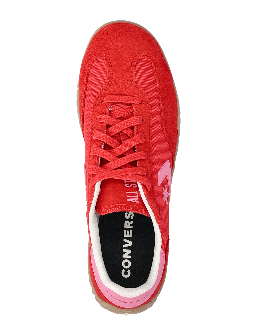 Converse - RUN STAR TRAINER OX RED/PINK/EGRET - niedriger schnitt - red/pink/egret - 3