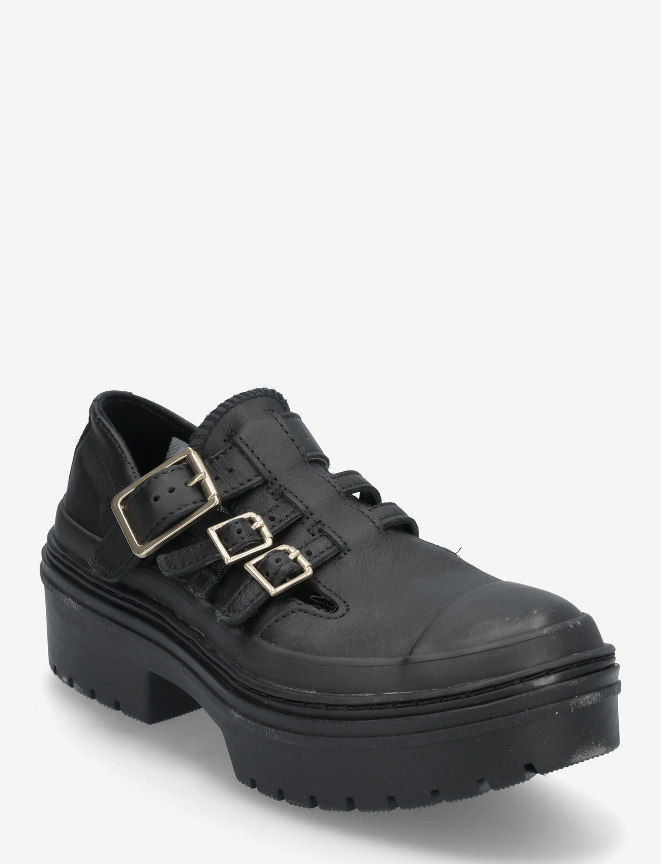 Converse - Chuck Taylor All Star Lugged Heel MJ - tennised - black/black/gold - 0