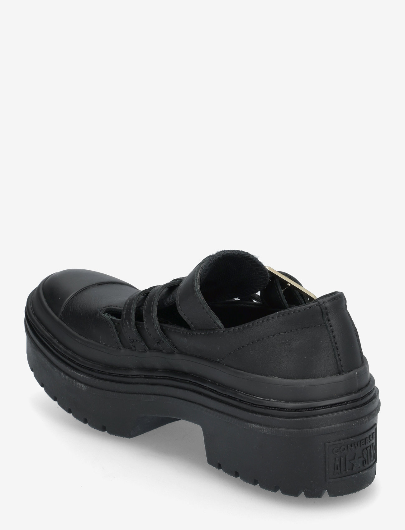 Converse - Chuck Taylor All Star Lugged Heel MJ - tennised - black/black/gold - 2