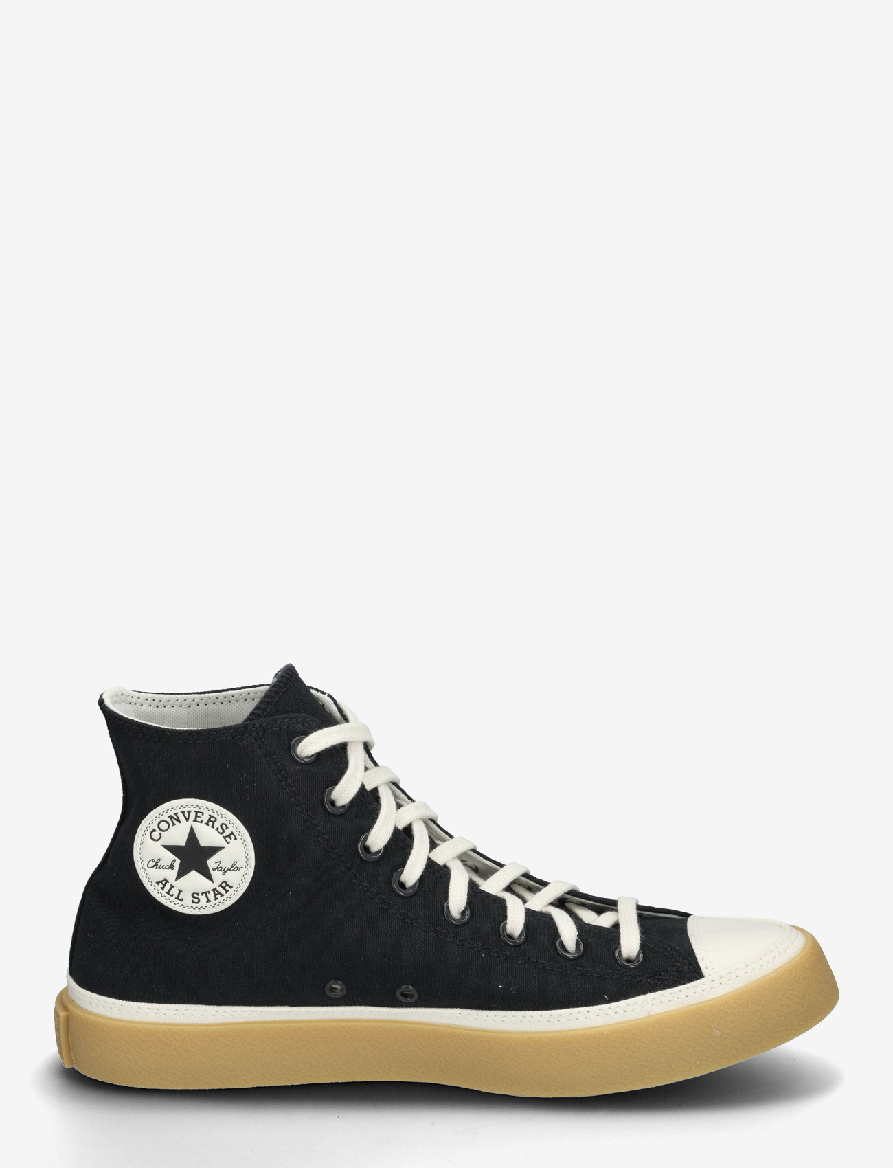 Converse - CTAS HI BLACK/EGRET/EGRET - höga sneakers - black/egret/egret - 1